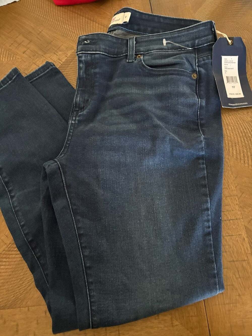 vineyard vines Women's Leeward Wash Skinny Jeans, Size 12